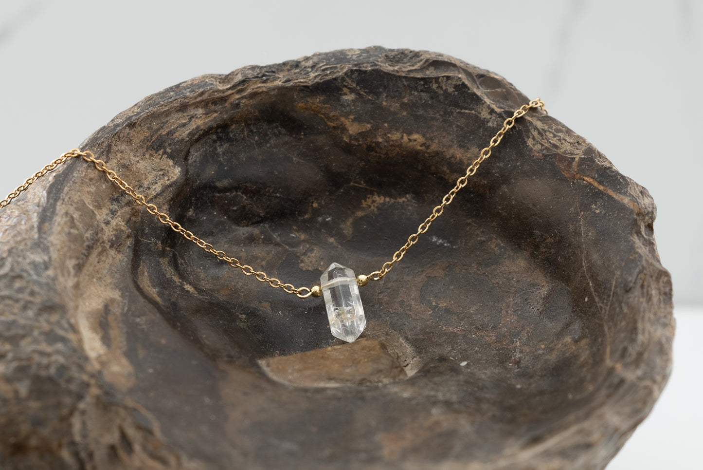 Mini Amulet - Clear Quartz