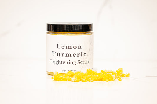 Lemon Turmeric Brightening Scrub