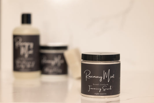 Rosemary Mint Foaming Scrub