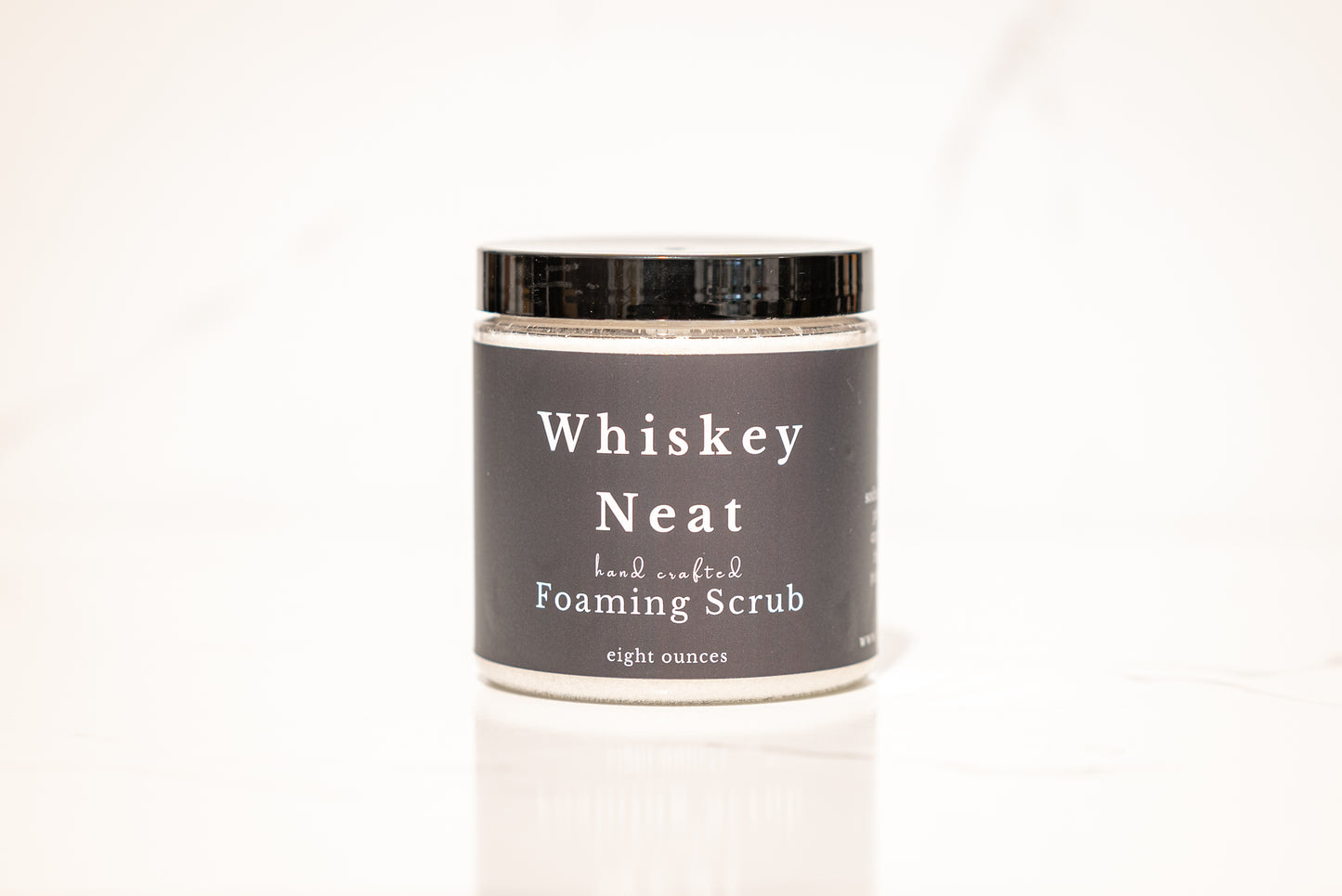 Whiskey Neat Foaming Scrub