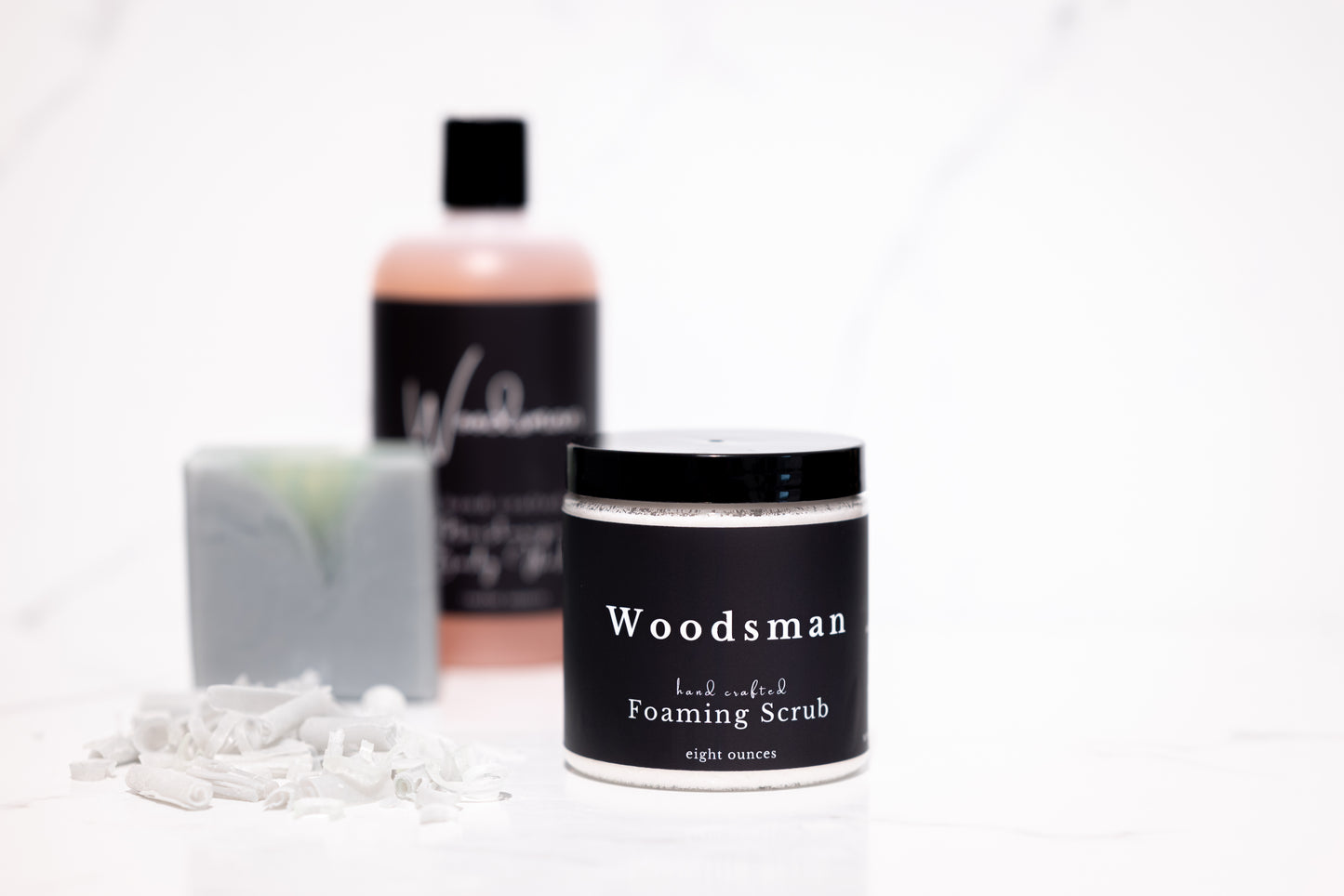 Woodsman Foaming Scrub